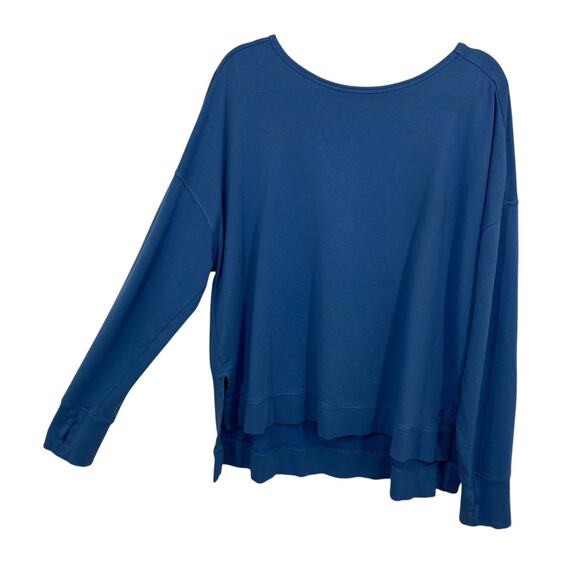 Sweaty Betty After Class Cross Back Sweatshirt size XXL Light Blue - Picture 11 of 11
